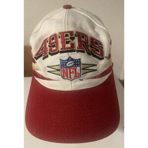 Vintage San Francisco 49ers Logo Athletic Diamond Pro Line Snapback Hat Cap NFL
